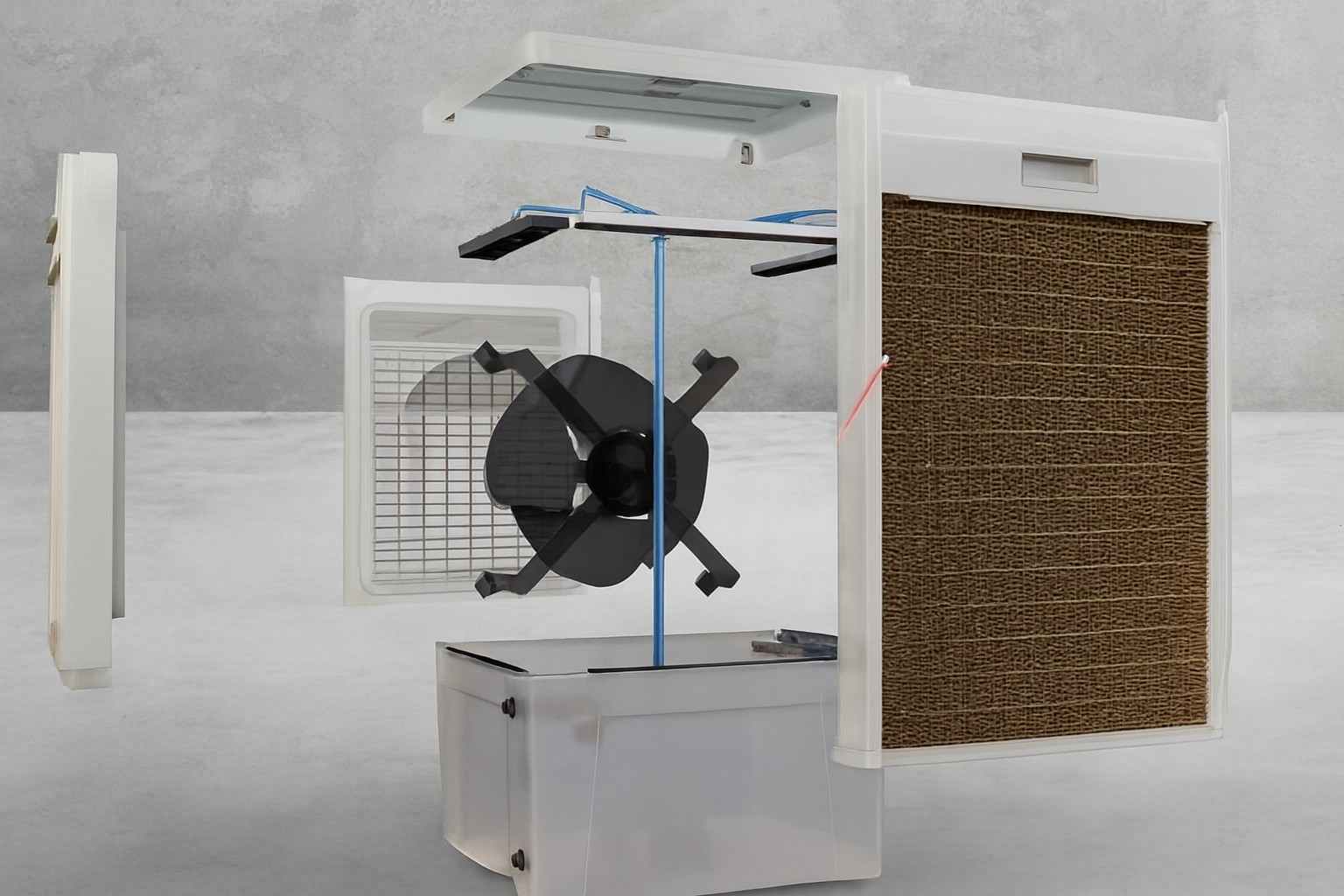 Desert Cooler with Improved Efficiency